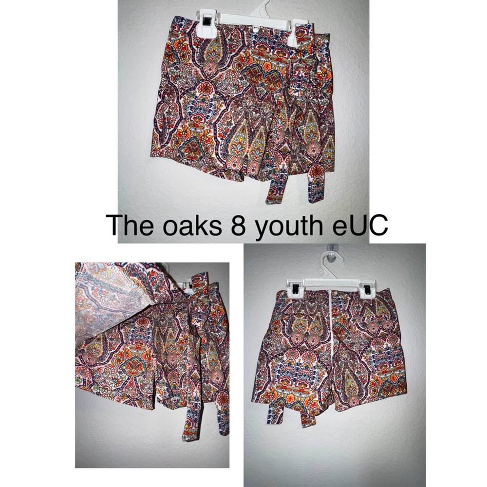 The Oaks 8 Youth Paisley Skort